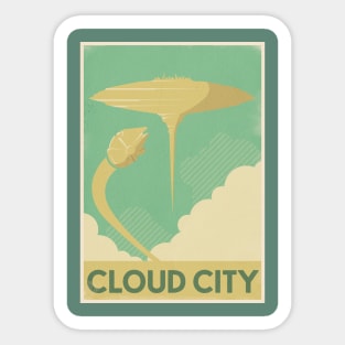 Cloud City Sticker